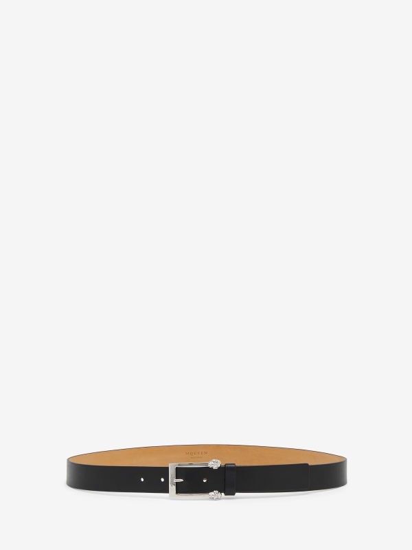 ALEXANDER MCQUEEN - Twin Skull Belt - Item 8154351HBEE